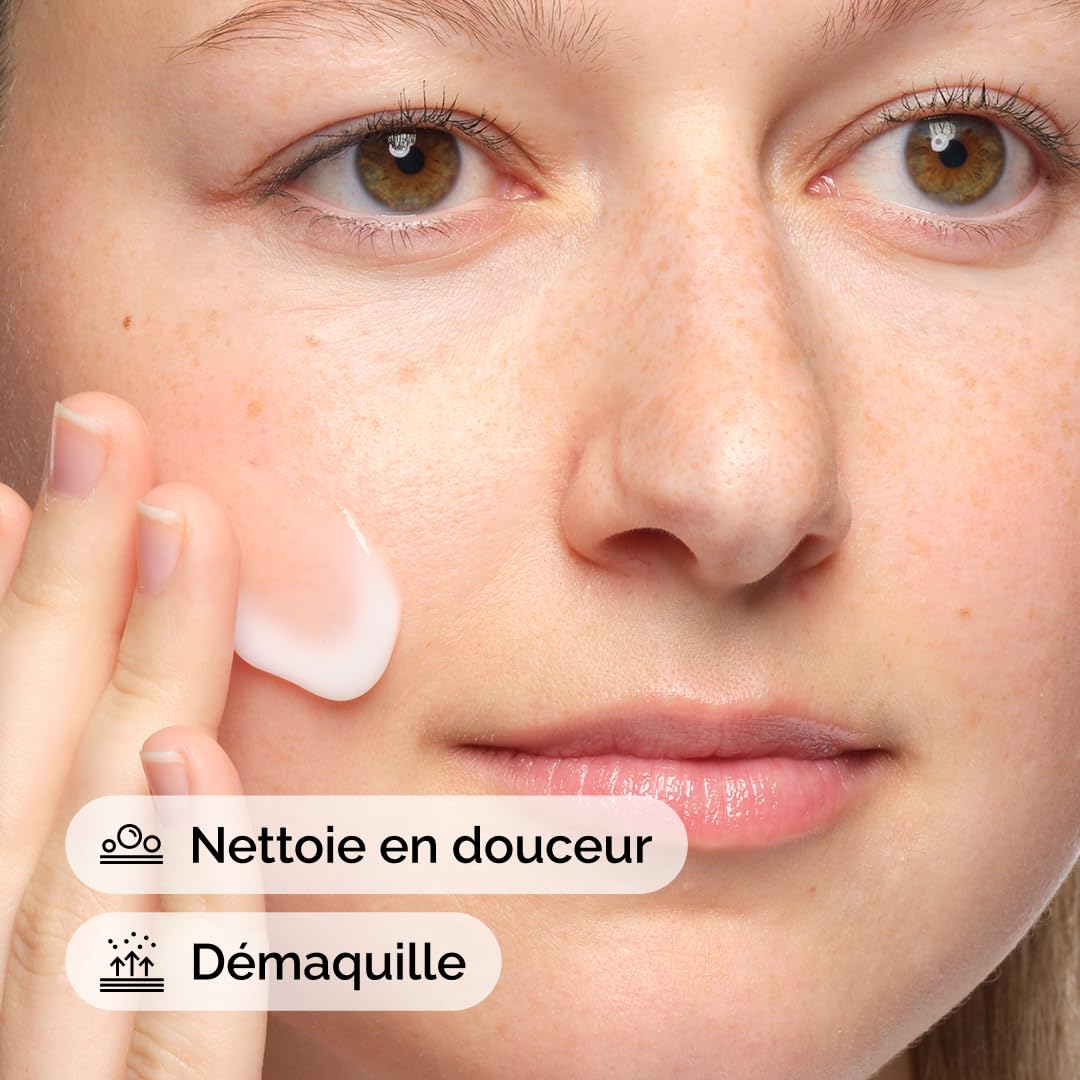 The Ordinary Crème Nettoyante aux Glycolipides, Démaquillant doux, à base d'agents glycolipides d'origine végétale, 150 ml