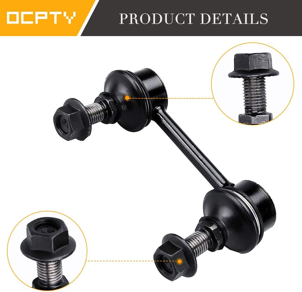 OCPTY - New 2-Piece fit for 2006-2012 for Mitsubishi Eclipse 2004-2011 for Mitsubishi Endeavor 2004-2012 for Mitsubishi Galant - 2 Rear Sway Bar End Link