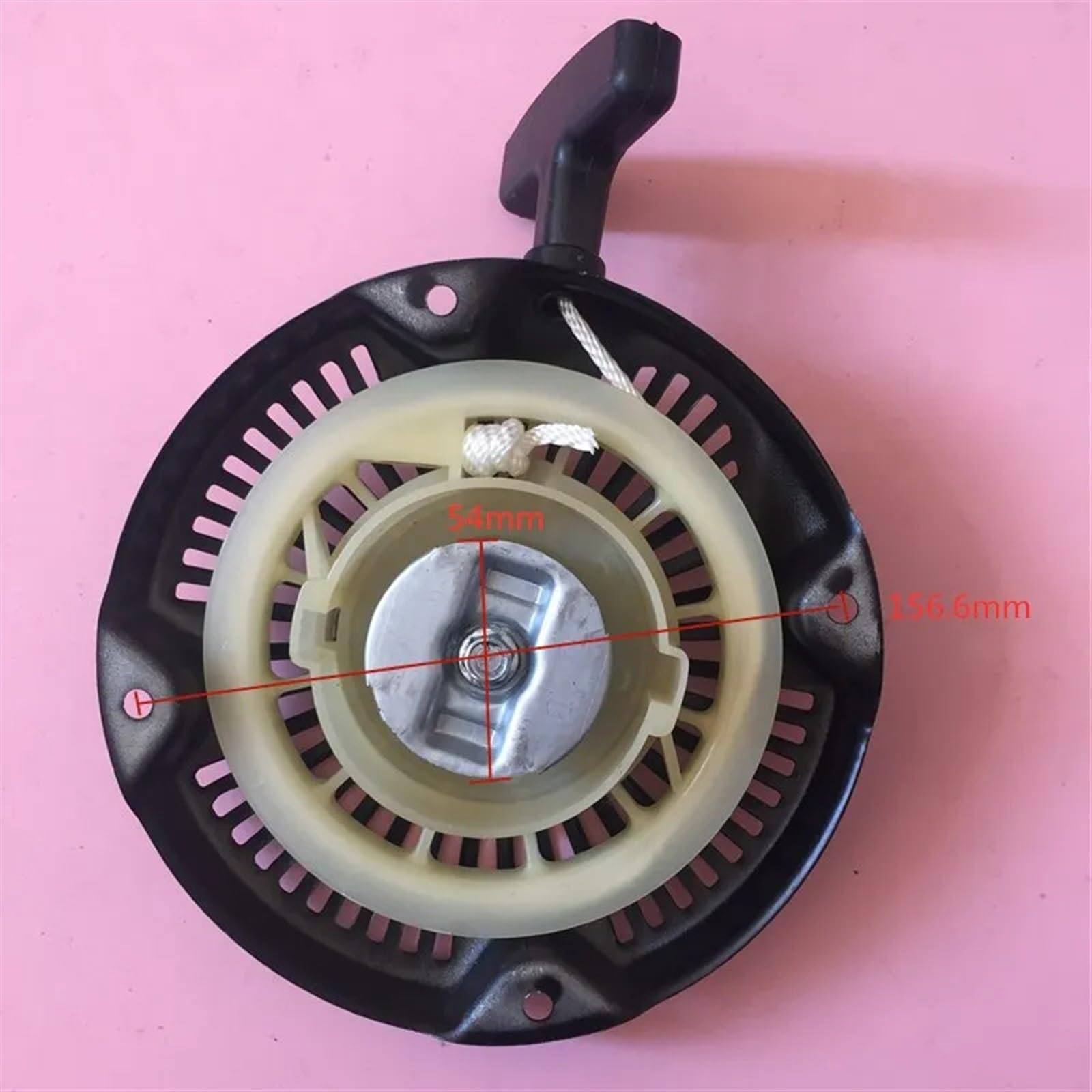 Arranque de retroceso con tirador Trinquete de acero de arranque y taza, fino for ROBIN EH12 EY20 RGX2400 RGX2410 RGV2400 RGV2800, cubierta de arranque por cuerda for generador, mango de cuerda de gar