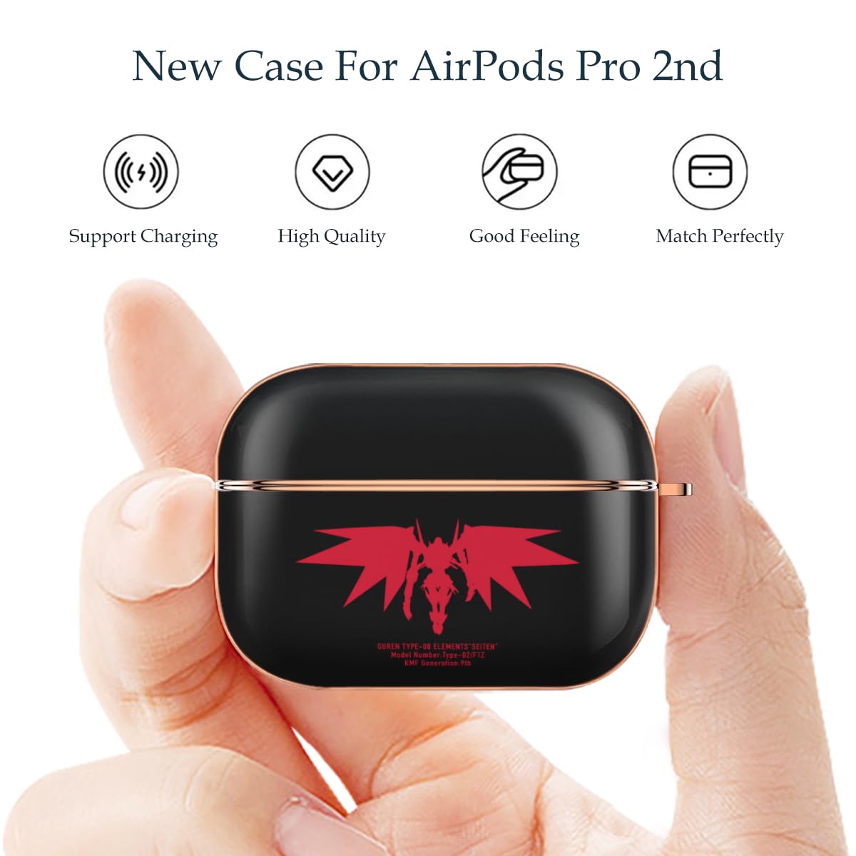 CASSETRY 暁ヘッドホンアクセサリー　AirPods2用ケース Amazon | Air Pods Pro2 ケース 頭文字d イニシャル D AirPods