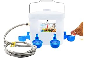 Automatic Water Dispenser for Chickens: Game-Changing Hydration for Poultry Flocks