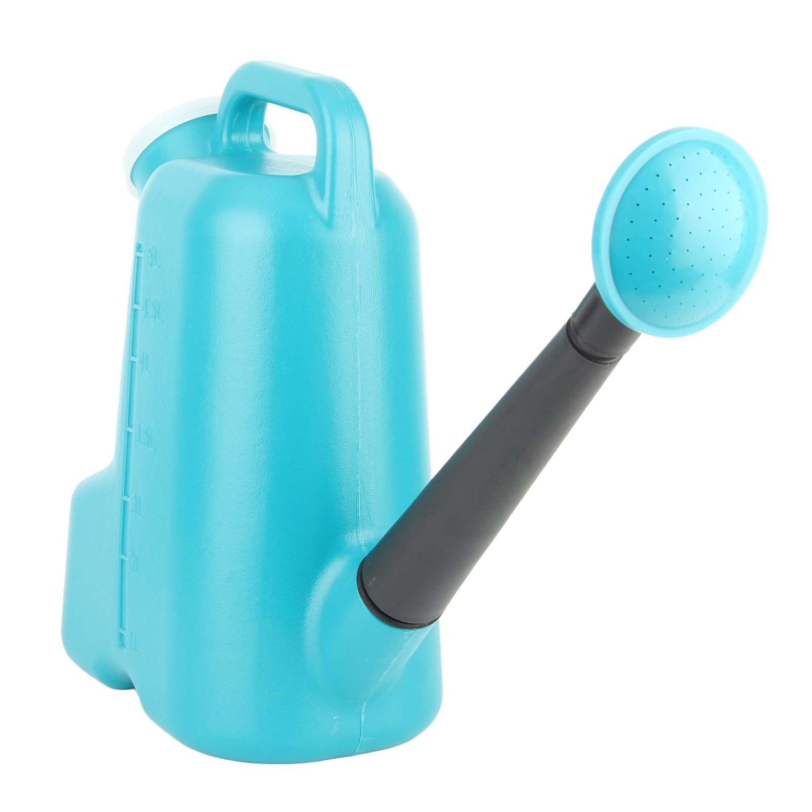 Konewka Mavaol Sky Blue, ergonomiczny uchwyt, wbudowany wskaźnik poziomu wody, wytrzymały materiał PP, do pielęgnacji roślin w pomieszczeniach i na zewnątrz (5L)