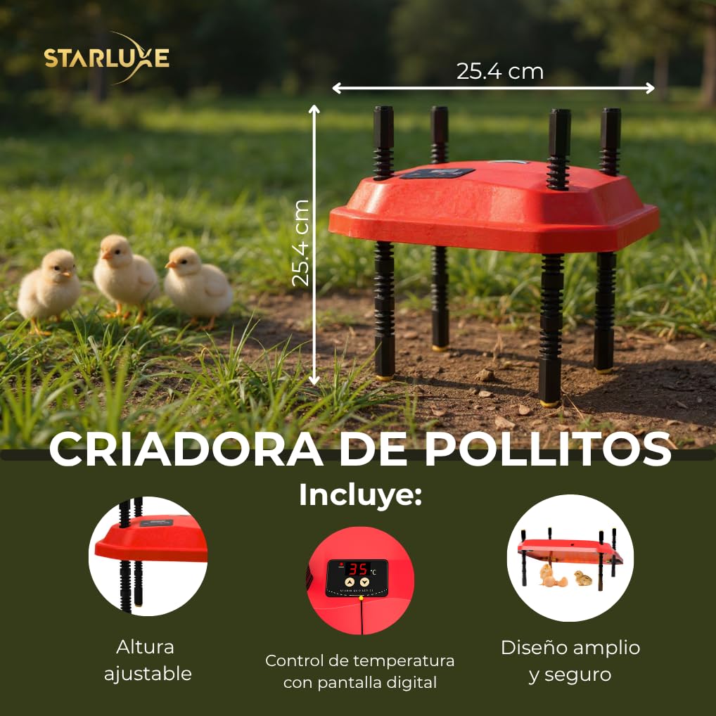 Incubadoras De Pollo - Incubadoras Pollo - Criadoras De Pollitos - Criadora De Pollitos - Lampara De Calor Para Pollitos - Incubadoras Para Pollos - Bombilla Calor Pollitos - Lampara Para