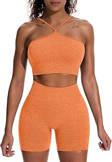 Orange workout outfit Clearance