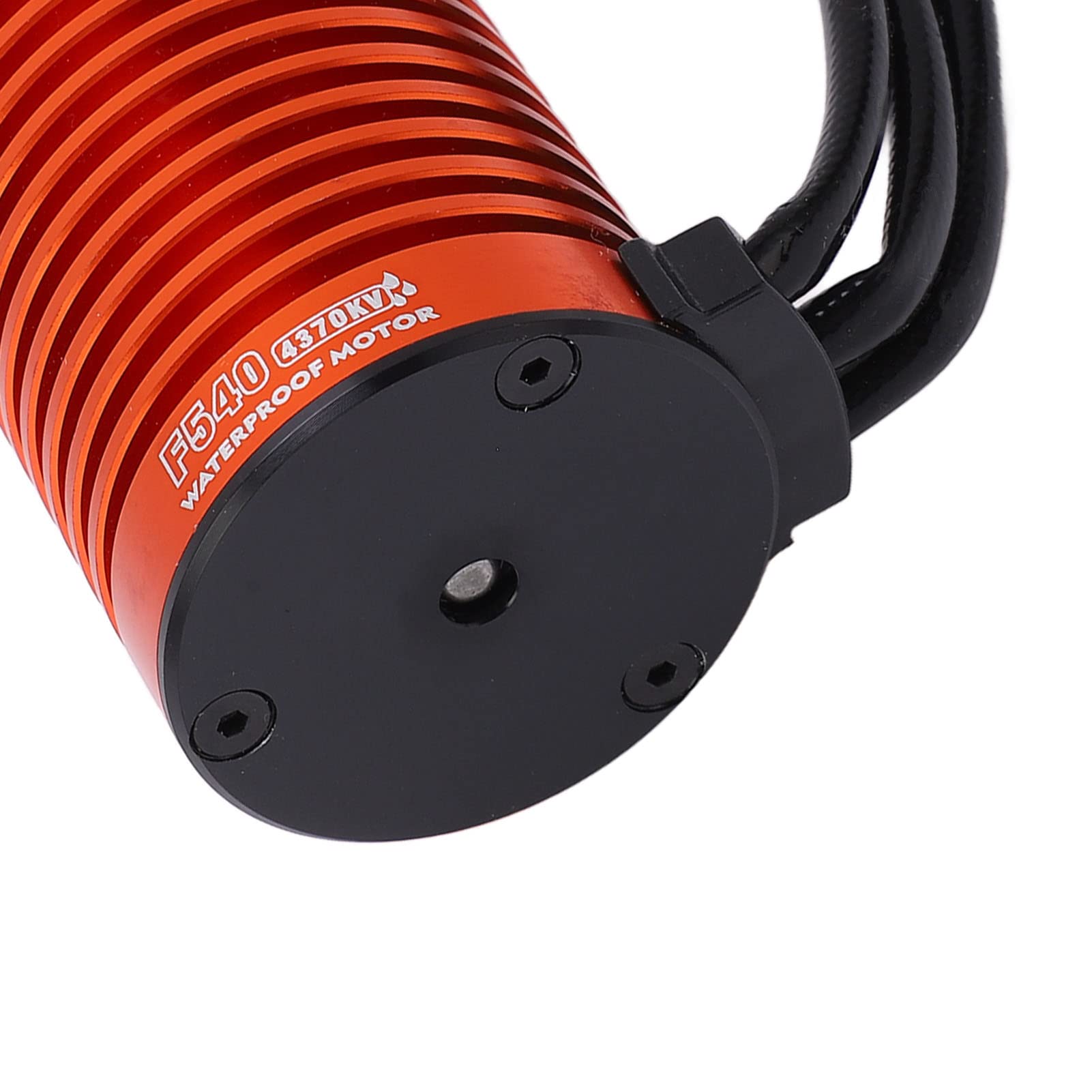 Buachois Motore Brushless,F540 4370KV Rotazione Interna Impermeabile 4 Poli 12 Slot Sensorless per Auto RC Senza Spazzole 1/10