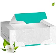 ONLYCARE Disposable Face Towel, Biodegradable Face Towels, 10" x 12" Super Thick Soft Facial Towels, 15 Count Face Towelettes Disposable for Sensitive Skin, Makeup Remover Dry Wipes, 1 Pack