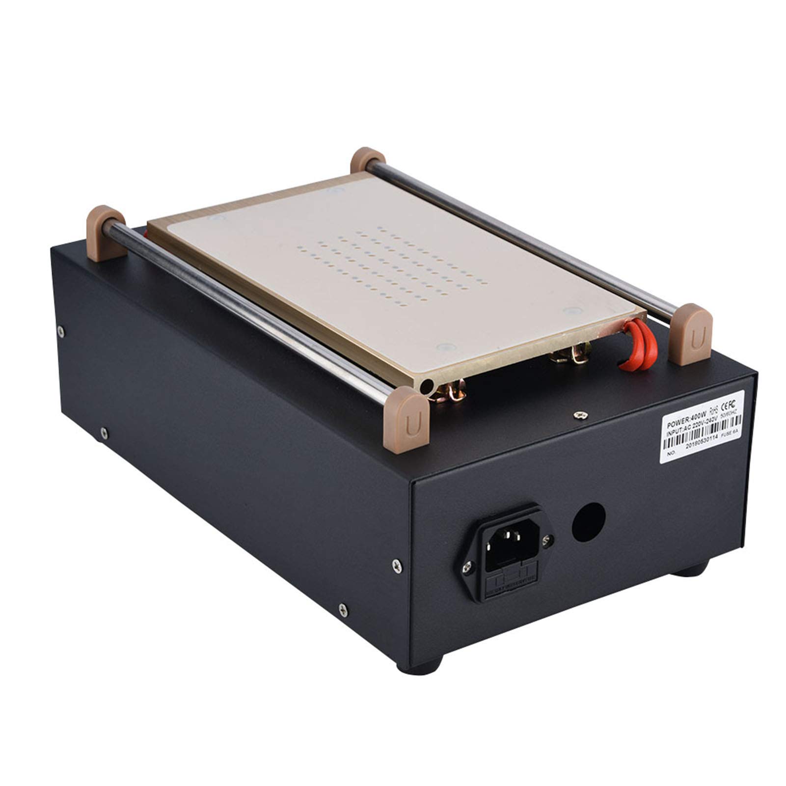 Ejoyous LCD Bildschirmtrennzeichen, 2-in-1 Vakuum Separator Maschine mit Heizplatte, 260 x 160mm PCB Preheater Vorwärmen Ofen, 400W
