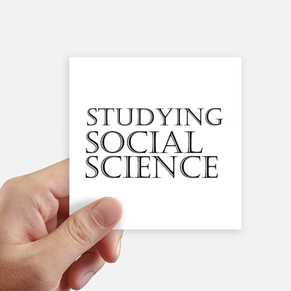 Autocollant sciences sociales 10cm pour masquer les rayures de pc