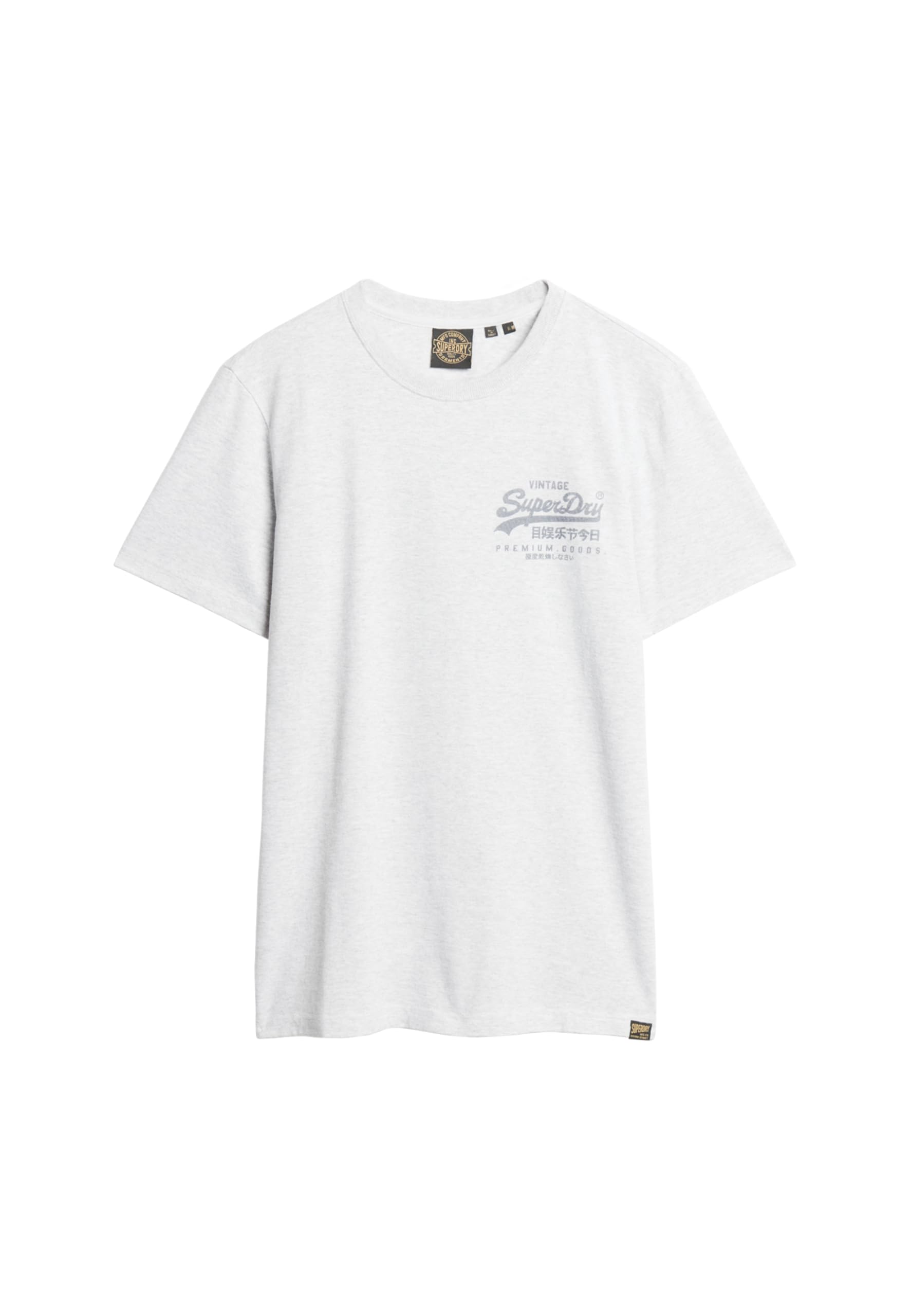 Superdry Gris T-Shirt Classic Vl Heritage