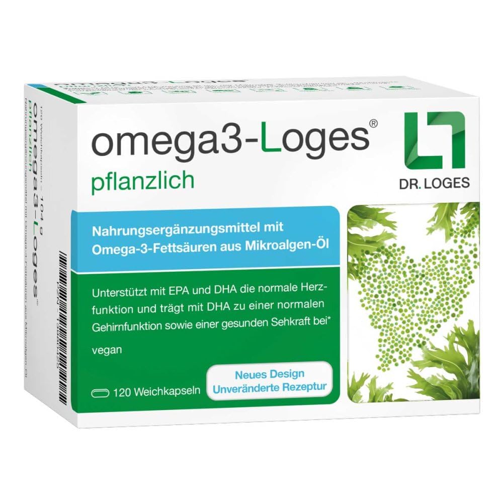 omega3-Loges® pflanzlich – 120 Kapseln