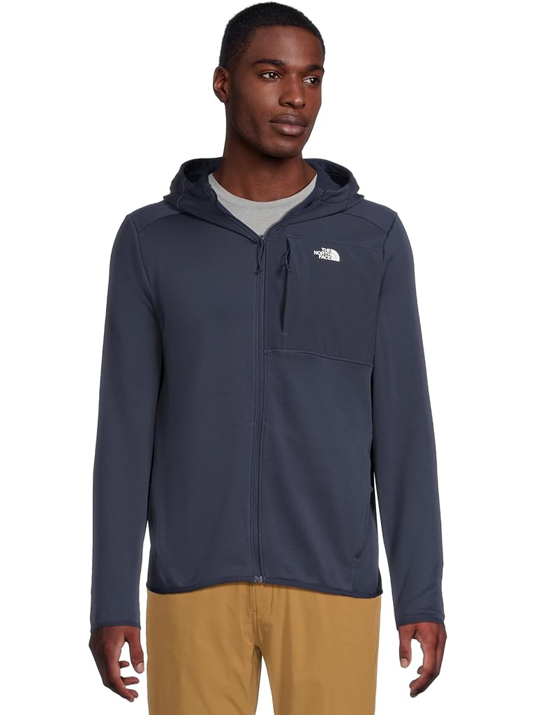 Navy The North Face TNF Performance Fleece Full Zip Hoodie