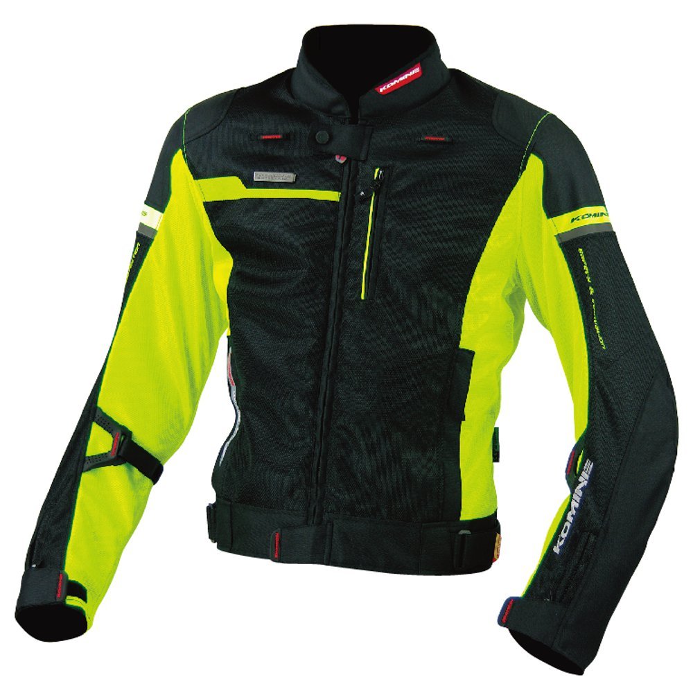 Amazon | KOMINE(コミネ) JK-044 Air Stream M-JKT-IONEA black/neon