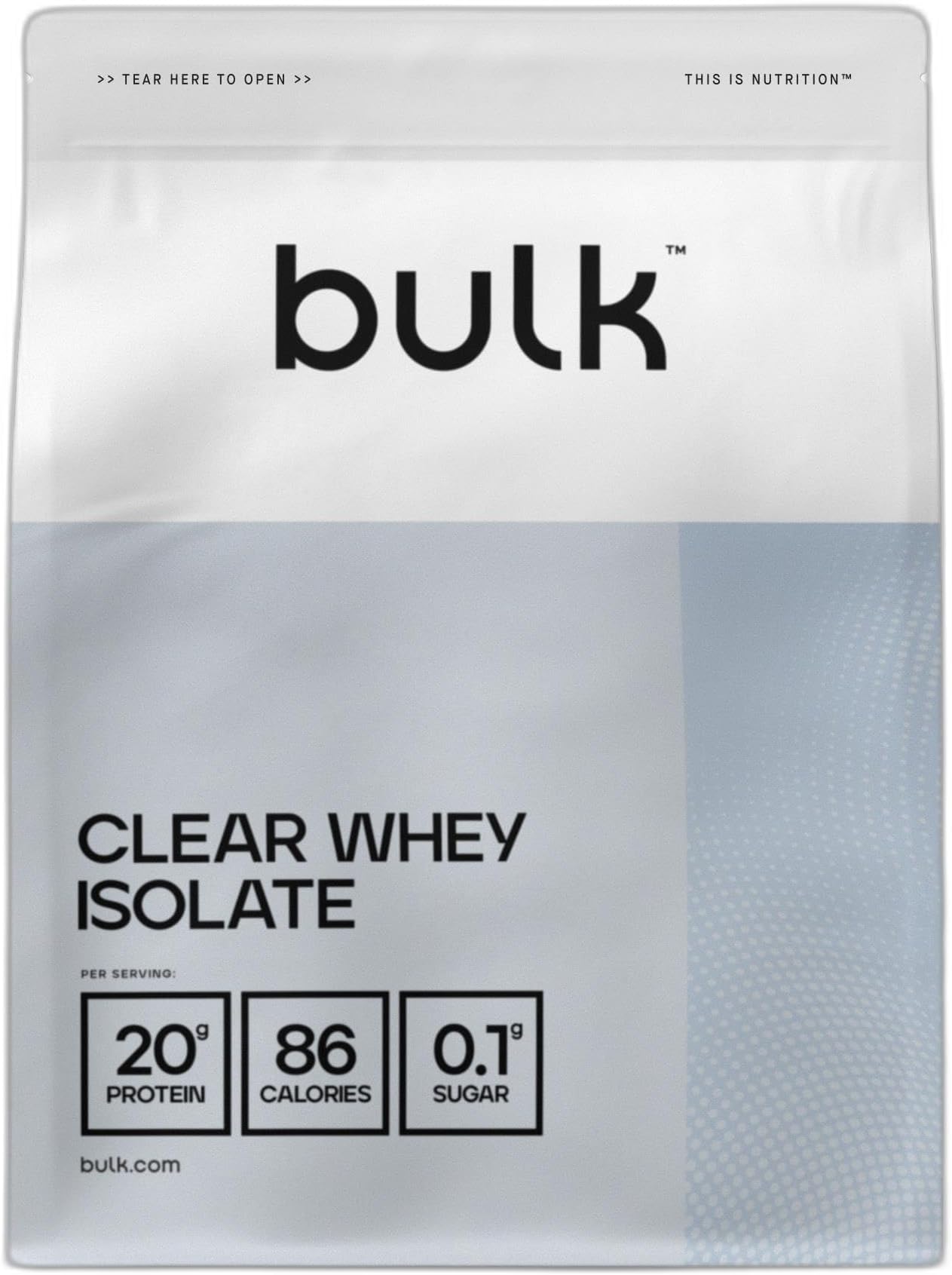 Bulk Clear Whey Isolate, Strawberry, 2kg