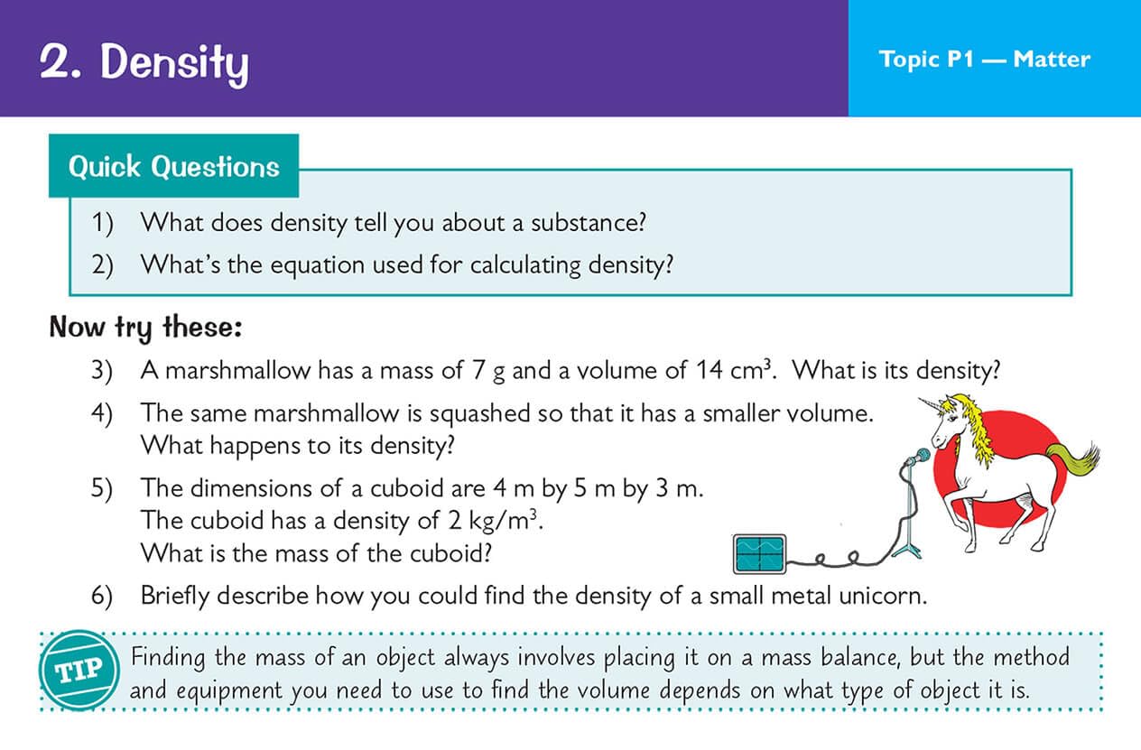 GCSE Physics OCR Gateway Revision Question Cards