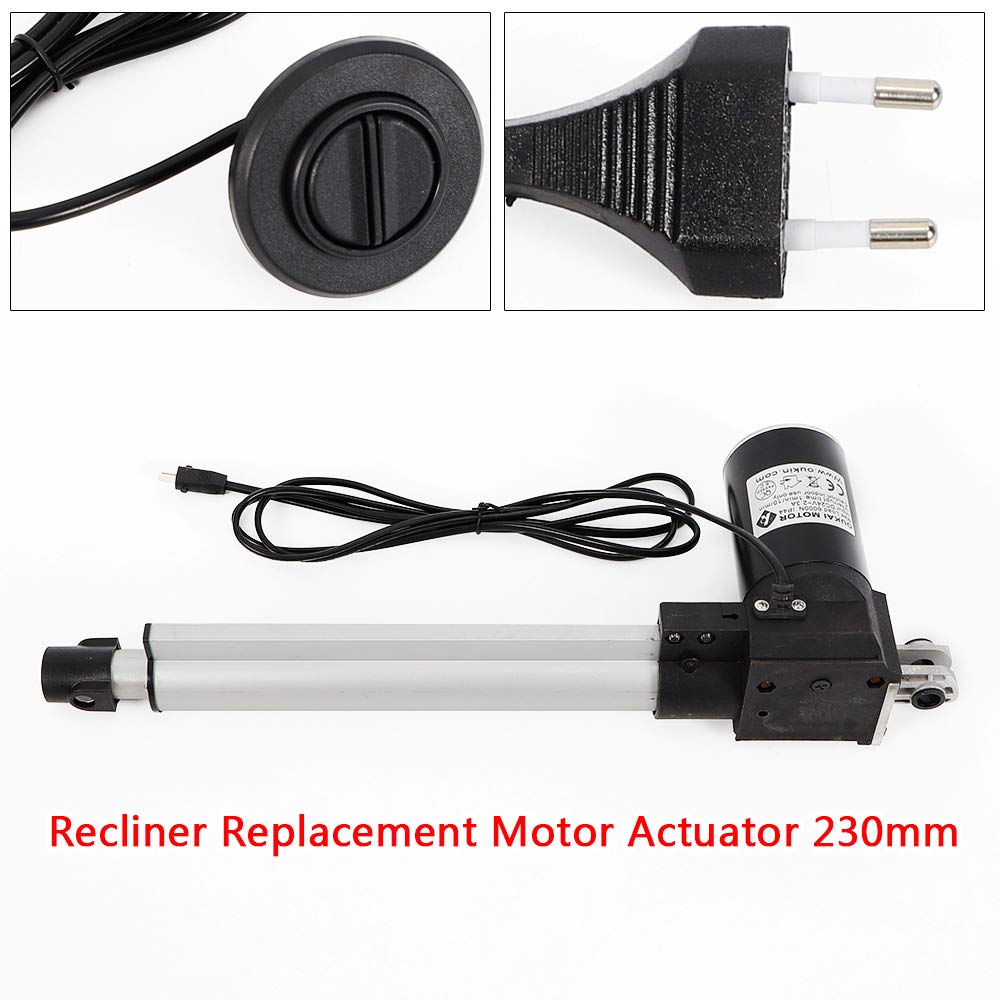 Power Recliner Motor Aktuator Kit | Ersatzmotor 38-61cm | Haushalt Sofa PRO | 230mm Hublänge