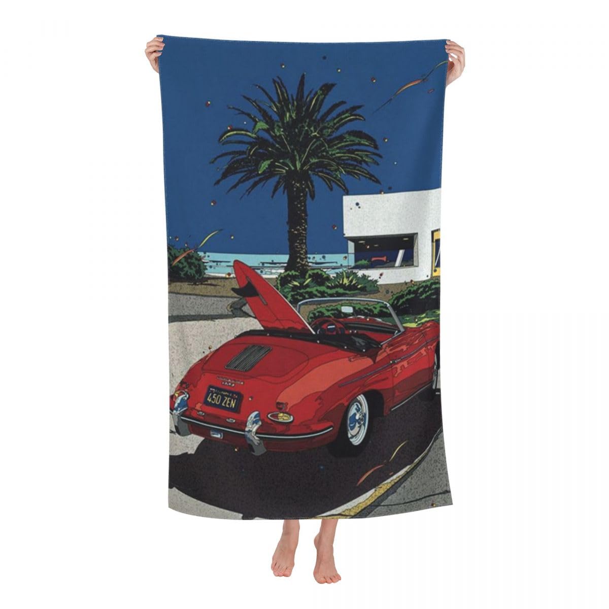 EIZIN SUZUKI ビーチタオル Amazon｜鈴木英人1 (28) バスタオル ビーチ