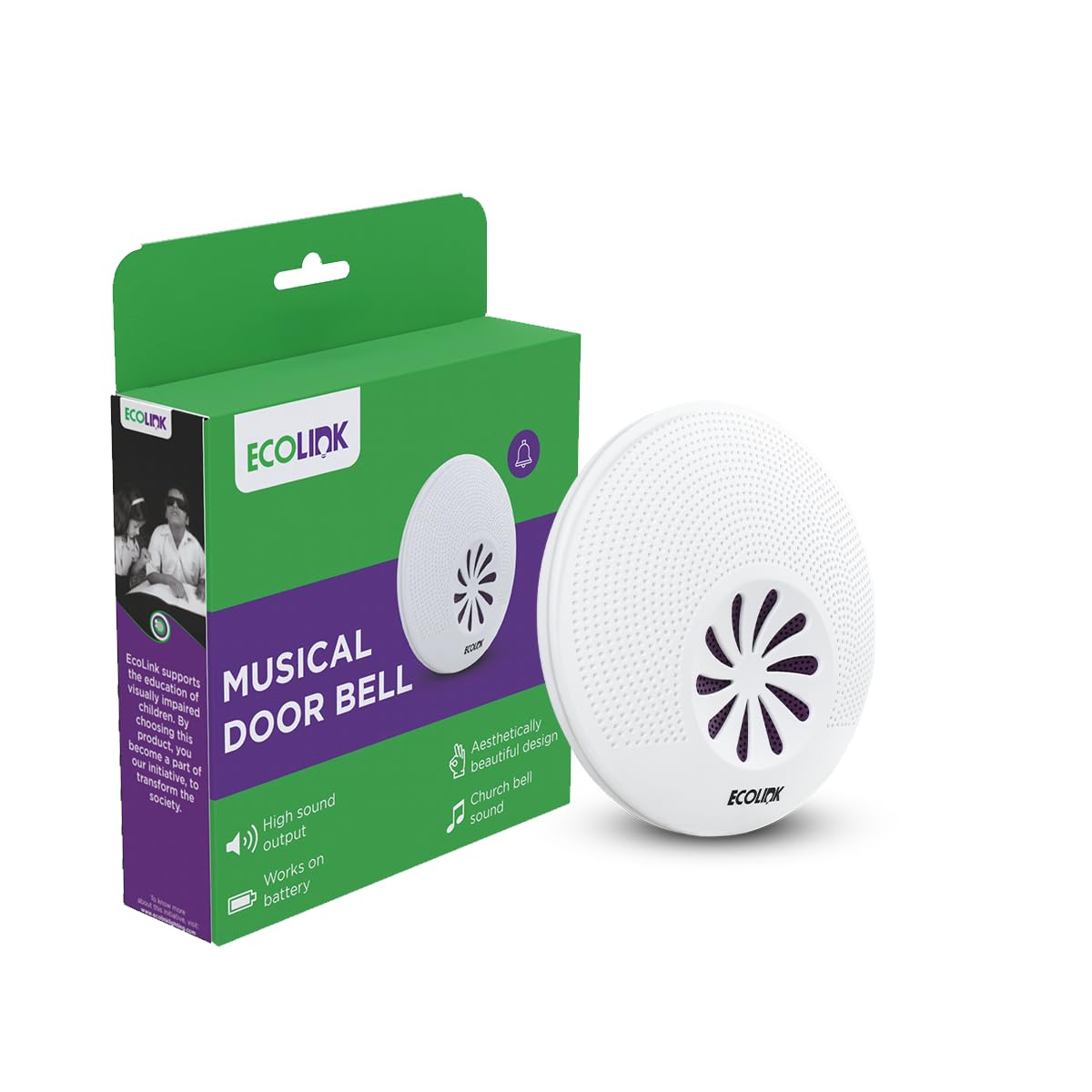 EcoLink Church Doorbell | Deep Resonant Tone | Classic Sound | Durable Body | Easy Wiring | Home & Chapel Entry Bell | Pack of 1-image-17