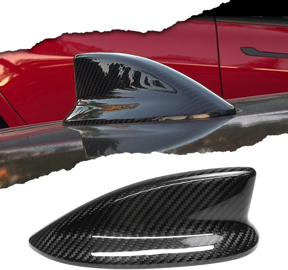 Genuine Carbon Fiber Shark Antenna Cover for Integra A-Spec w/Technology DE4 Type S DE5 2022 2023 2024,for Integra Roof Aerial Base Decorative Cap
