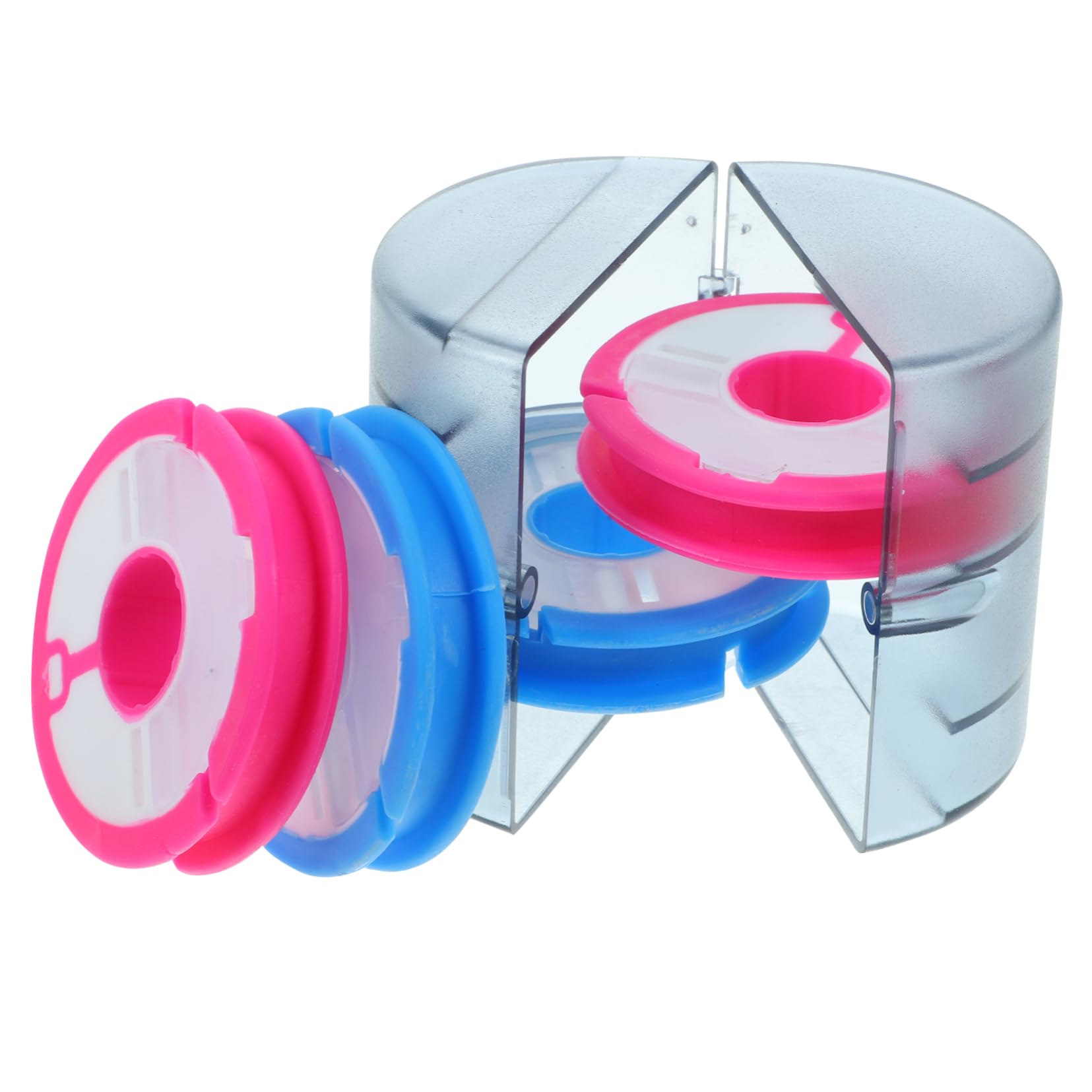 OSOLADY Rainbow Fishing Line Organizer Fishing Gear Container for Storage of Rigs Hooks and Leaders Compact Lightweight and Design