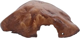 Ipetboom Para Tartarugas Árvore Esconderijo Acessórios De Resina Habitat Decoração Da Paisagem Répteis Pequenos Répteis Betta Ornamento Decoração Casa Aquário Casca Tanque Lagartos Café