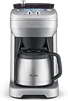 Breville Grind Control BDC650BSS Coffee Maker with Built-in Grinder, Thermal Carafe, Brushed Stainless Steel