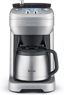 Breville Grind Control BDC650BSS Coffee Maker with Built-in Grinder, Thermal Carafe, Brushed Stainless Steel