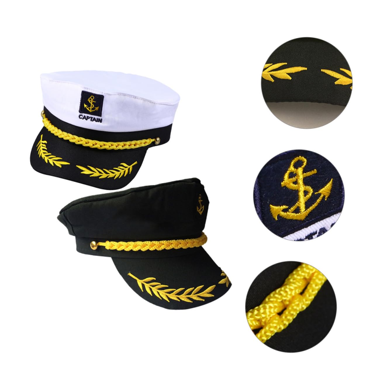 Ipetboom Marinaio Uomini Adulto Adulti Marino Cappello Sole Cappello Cappello Da Per Uomo Cappello Da Marinaio Da Donna Cotone Poliestere