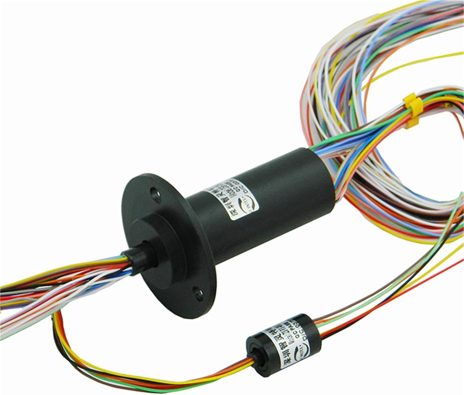 1PCS small conductive slip ring connector 0~36 channels optional electromechanical equipment control signal electric slip ring rotary joint