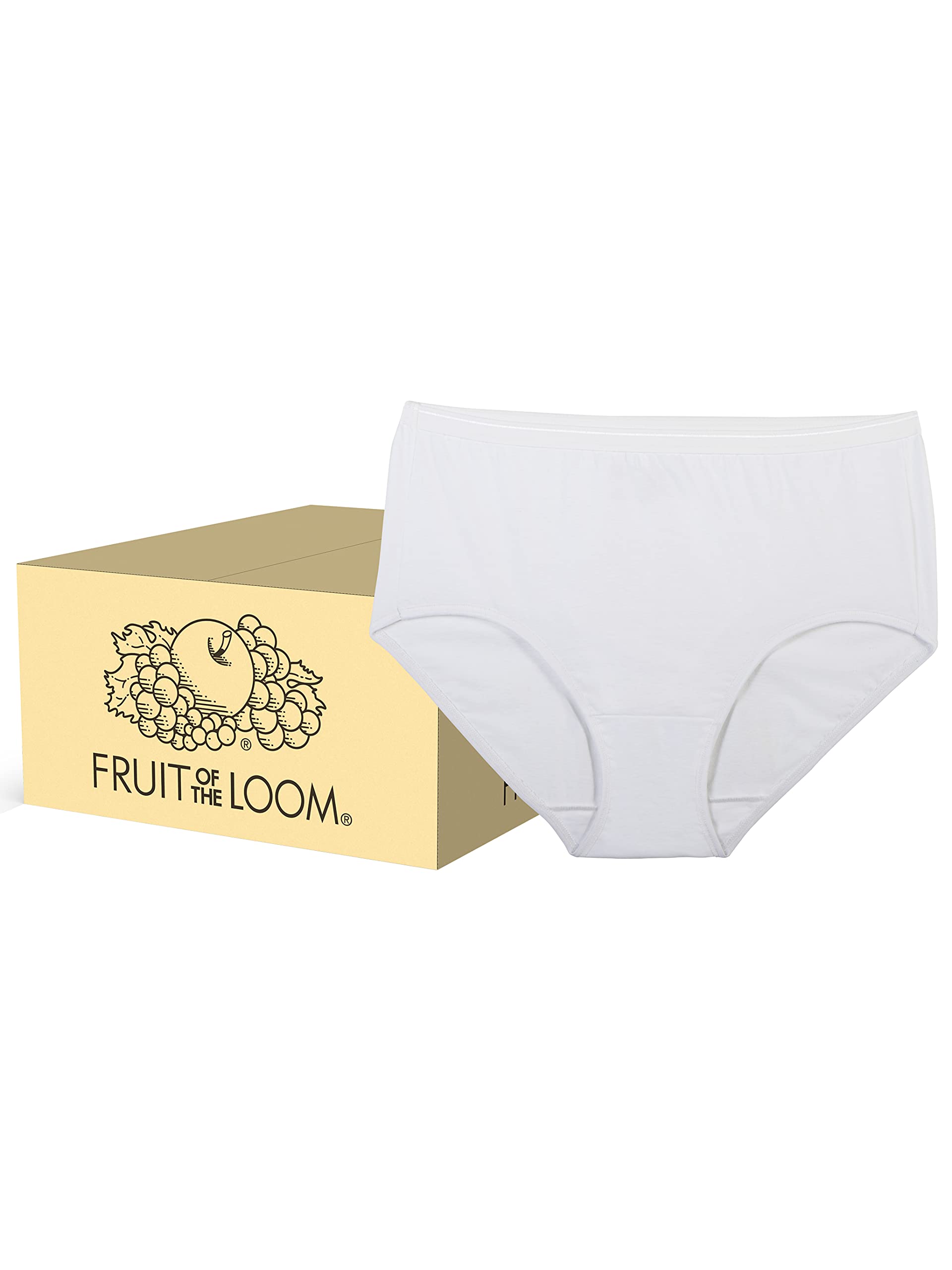 Fruit of the Loom Cotton Boyshort Panties Ropa Interior para Hombre (Pack de 3) para Mujer
