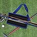 Aymzbd Golf Club Bag Portable Golf Bag Professional Organizer Golf Putter Bag Carrying Bag for Women Driving Range Men Practicing, Blue