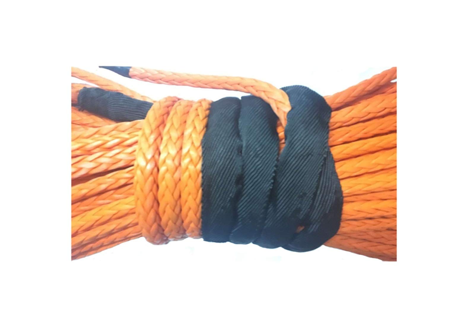 1/2 'x 100 "Corde de treuil synthétique avec Crochet for Offroad,Polyvalent