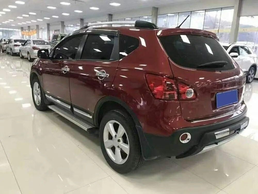Kosz bagażowy dachowy Pasuje Do Nissan Qashqai J10 2007-2013 Bagażnik Dachowy Samochodu Szyny Bar Bagażowe Relingi Boczne Górne Stojaki Szyna Belka dachowa