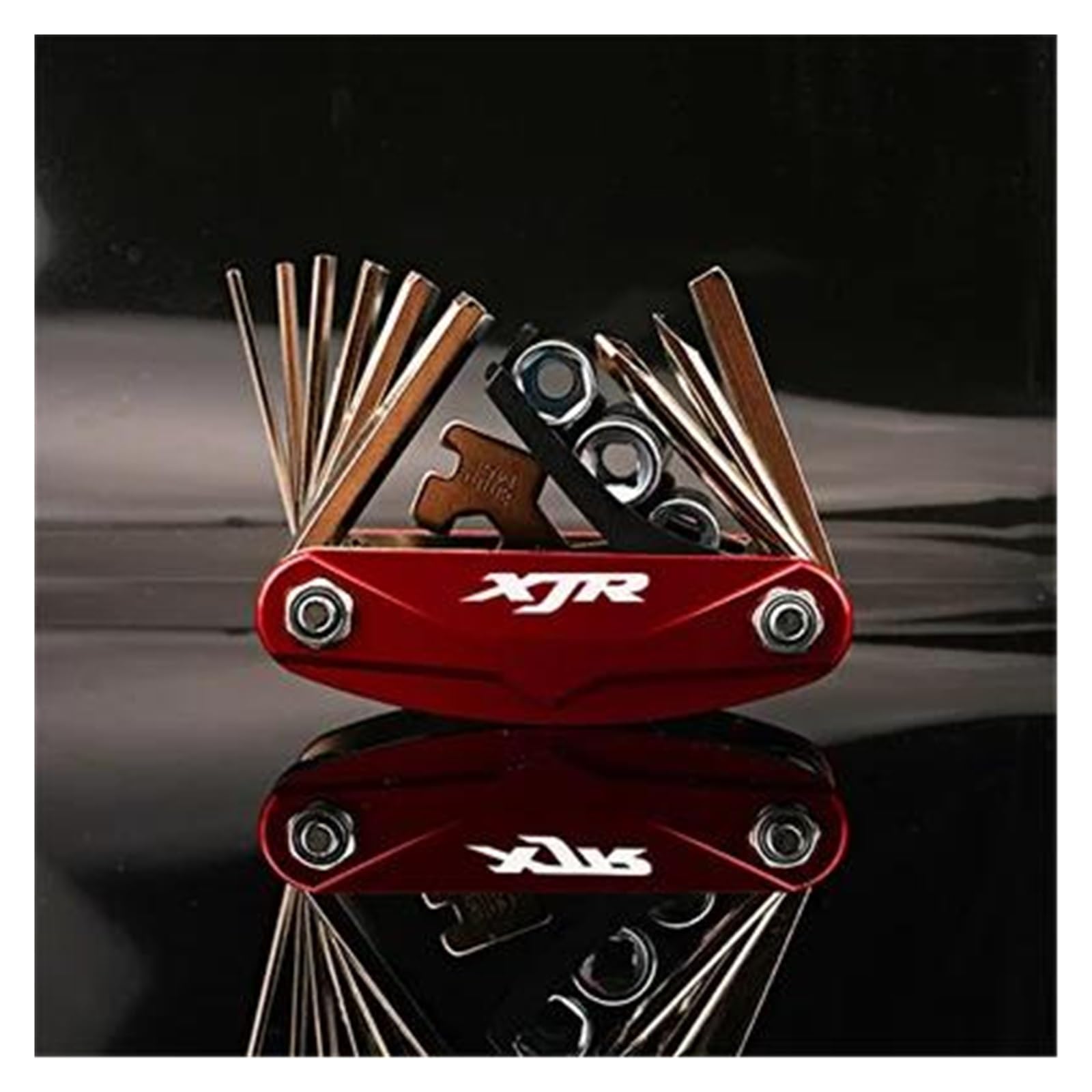 Screwdriver Wrench Tool Repair Screwdriver for Yamaha XJR1300 XJR1200 XJR400 XJR 1200 1300 400(Red)