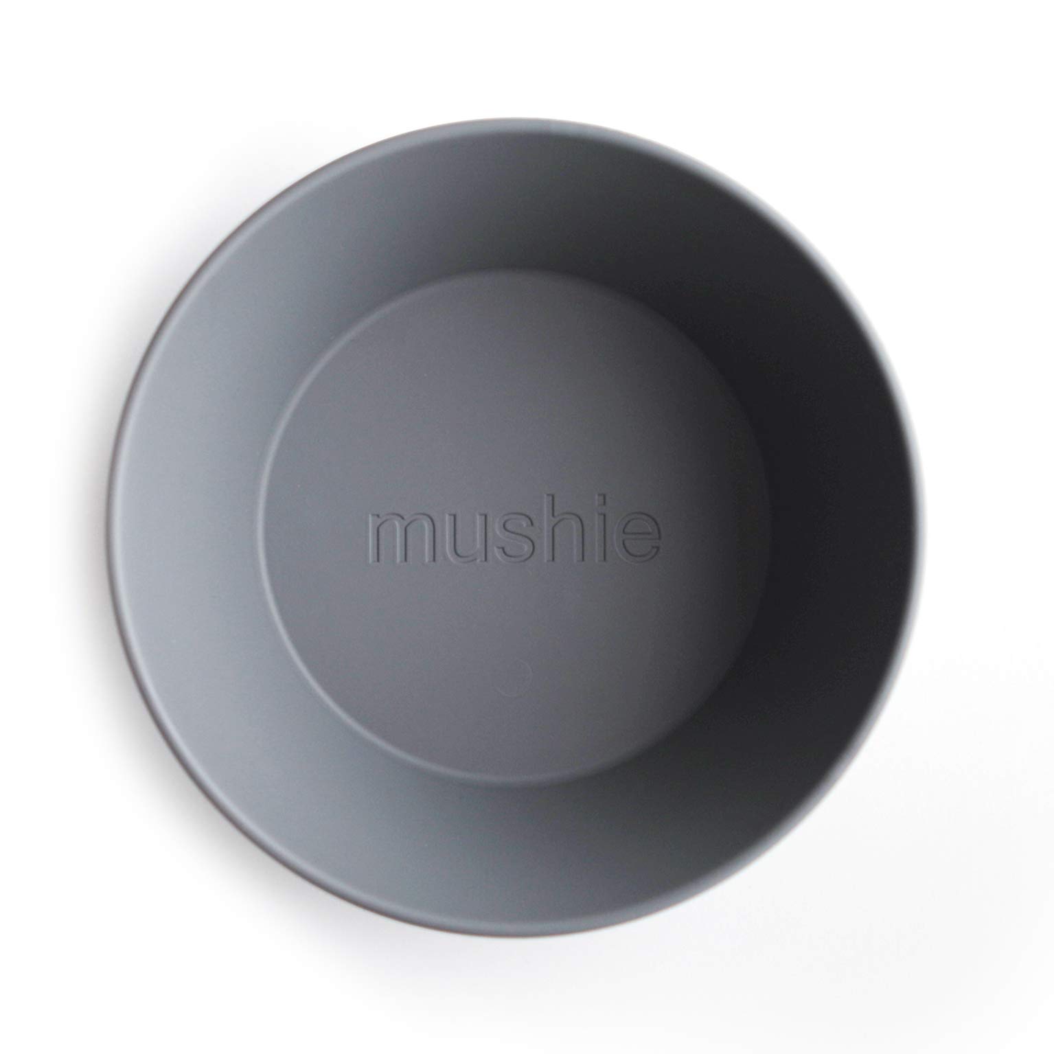 Mushie Dinnerware Bowls for Kids, (Smoke) Round Bowl, Medium - Image 2
