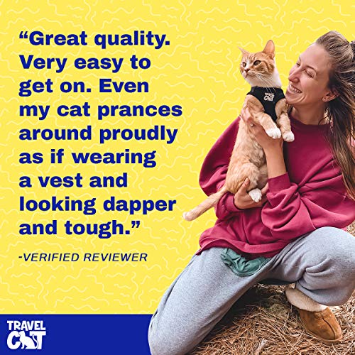 Travel Cat: The True Adventurer - Reflective Cat and Kitten Harness and Leash Set for Walking - Lightweight, Breathable… - Image 7