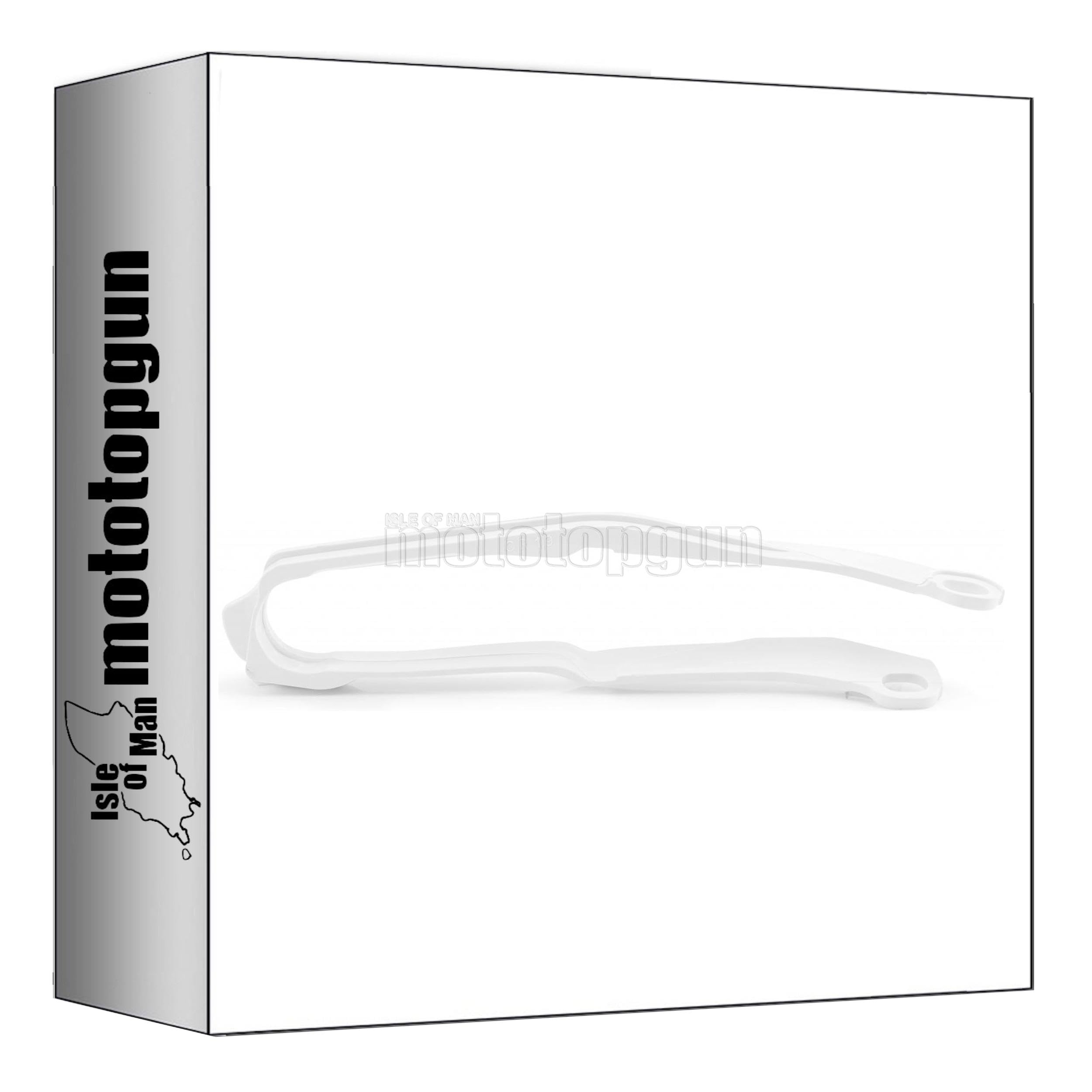 Guía de cadena Acerbis blanca para evitar salidas de cadena en Honda CRF 450 2025 3