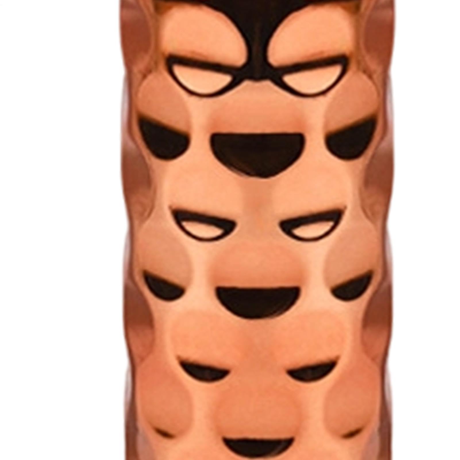 Kupfer Wasserflasche Mit Deckel Ayurvedischer Auslaufsicherer Becher | 950 ml Handgefertigter Trinkbehälter für Damen Herren Indoor Fitnessstudio Büro Reisen Camping Picknick Fitness Yoga
