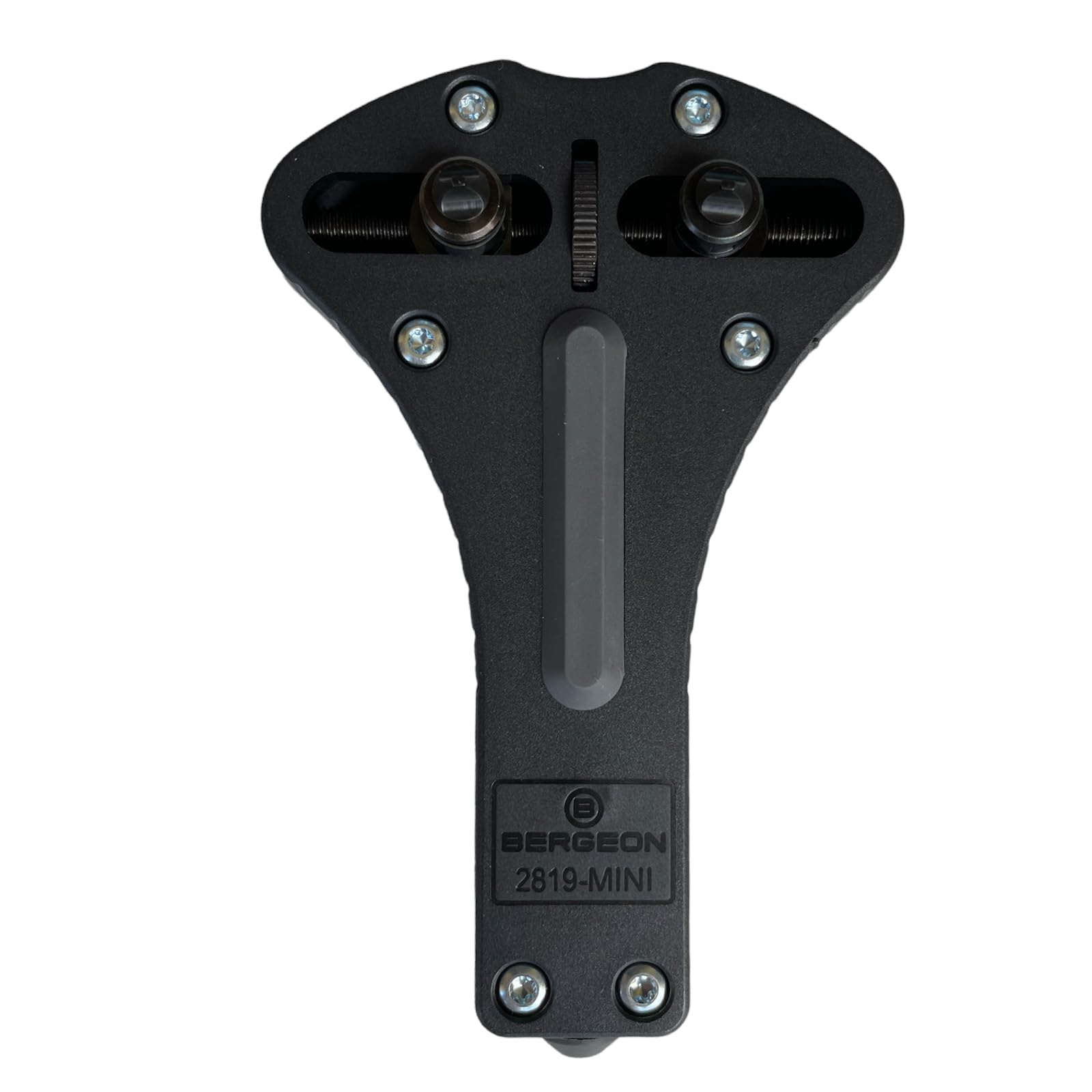 Bergeon Jaxa Mini 2819-MINI - Abridor de carcasas ergonómico para abrir carcasas impermeables de 18 a 52 mm, Negro , Moderno