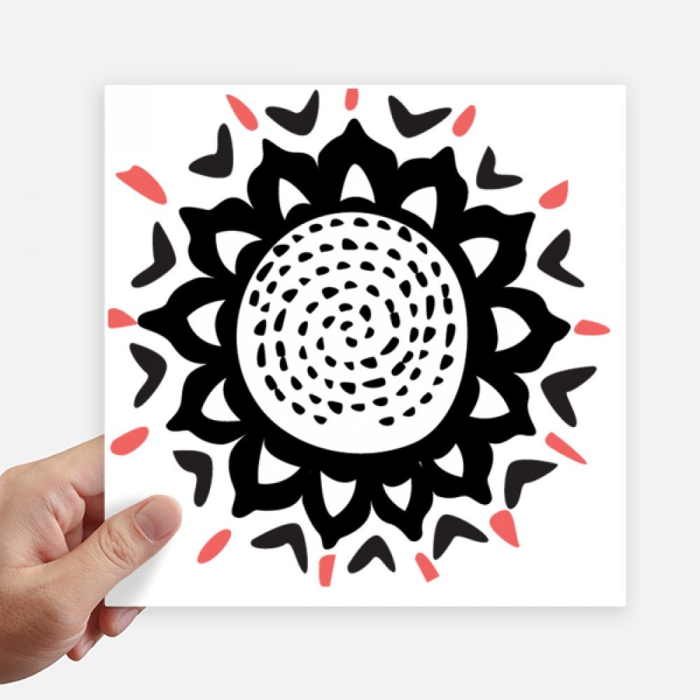 Autocollant mur et moto motif totem mexicain pour une décoration extérieure