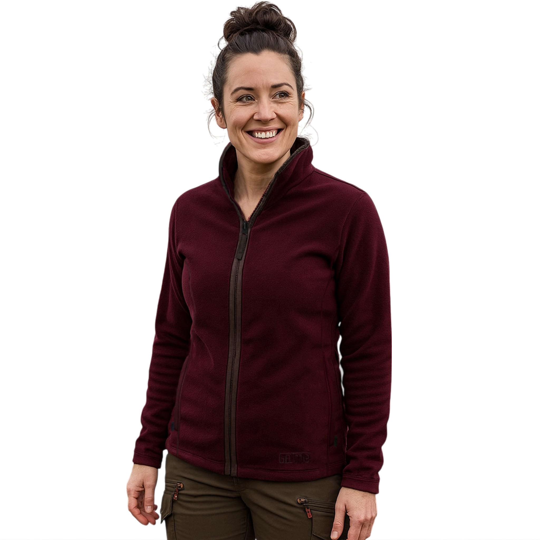 Coolandnew Women's Game Penrith Fleece Jacket - Maroon - S