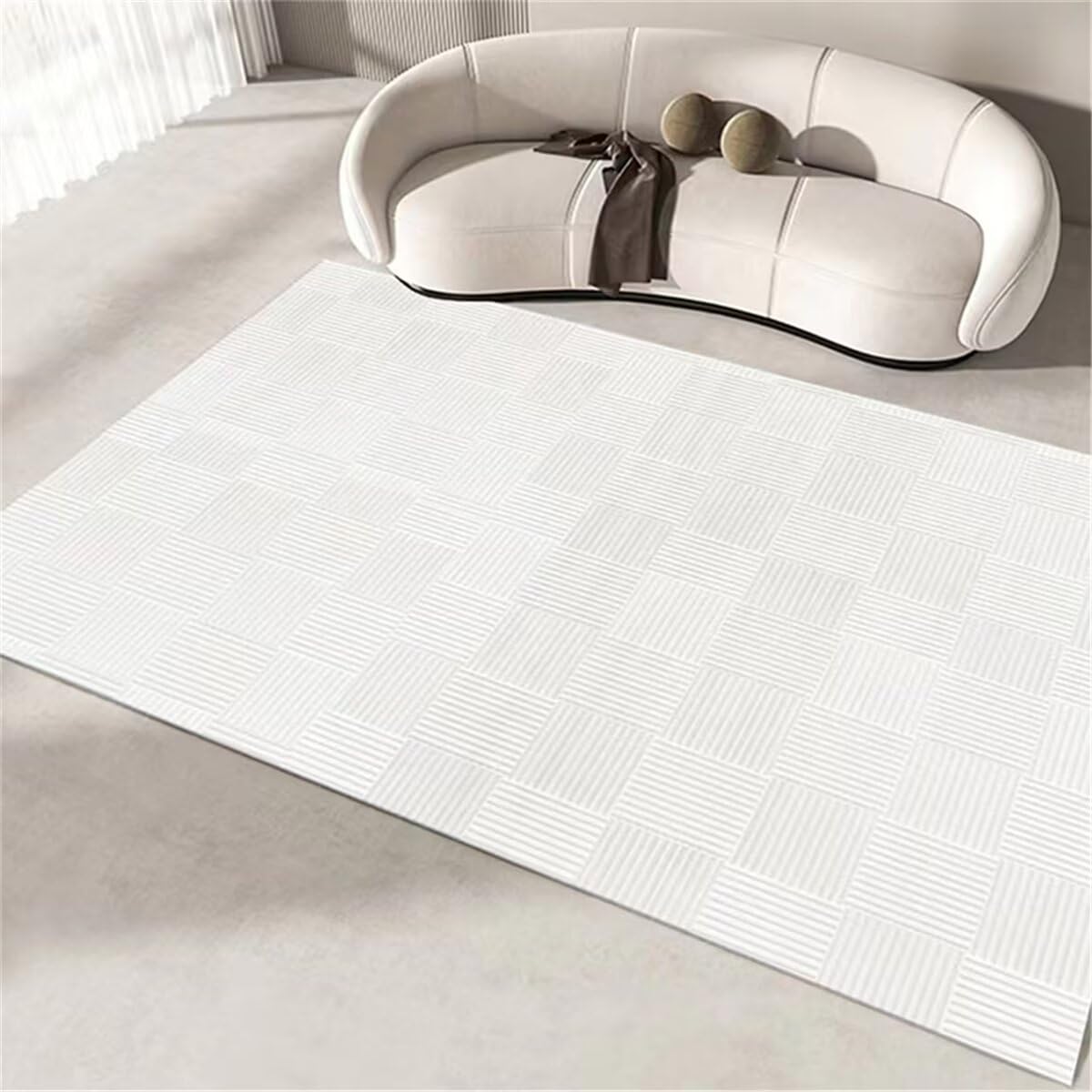 Tapis de chambre style moderne 70x140cm pour sublimer votre intérieur contemporain