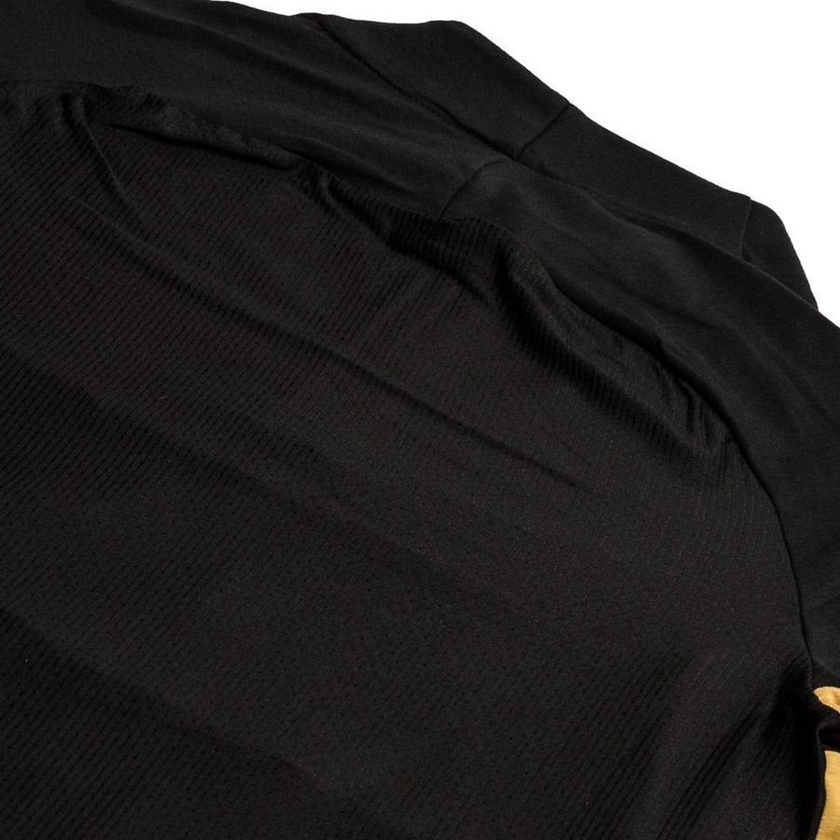 Nike children Dry Acd Dril Top Sa Sweatshirt, Black/Black/Jersey Gold/White, S - Image 4