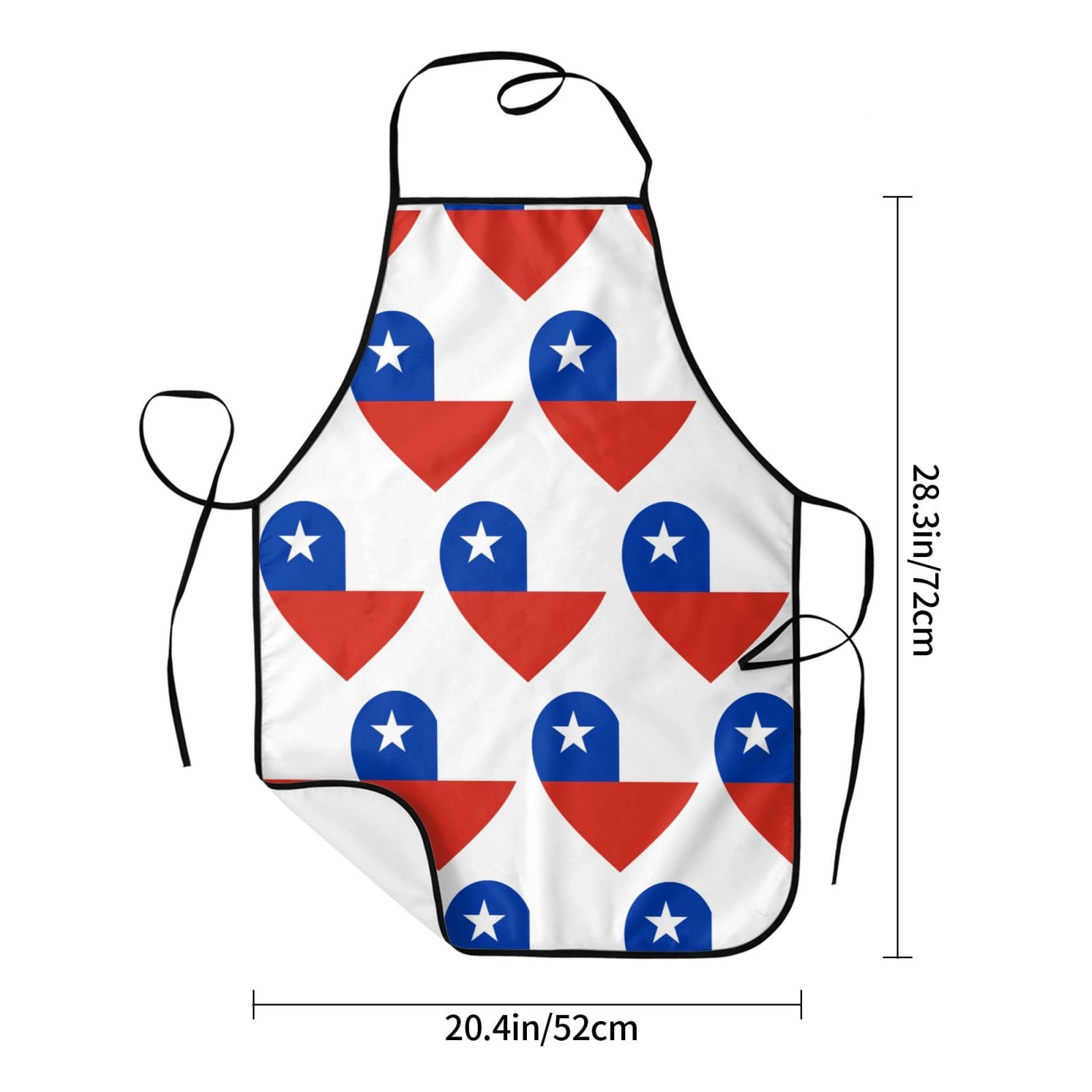 Tablier de cuisine unisexe avec drapeau canadien pour homme et femme