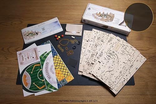 Miniatura 9 de UGEARS mecánico de madera 3D rompecabezas modelo Quidditch Pinball Kit de construcción