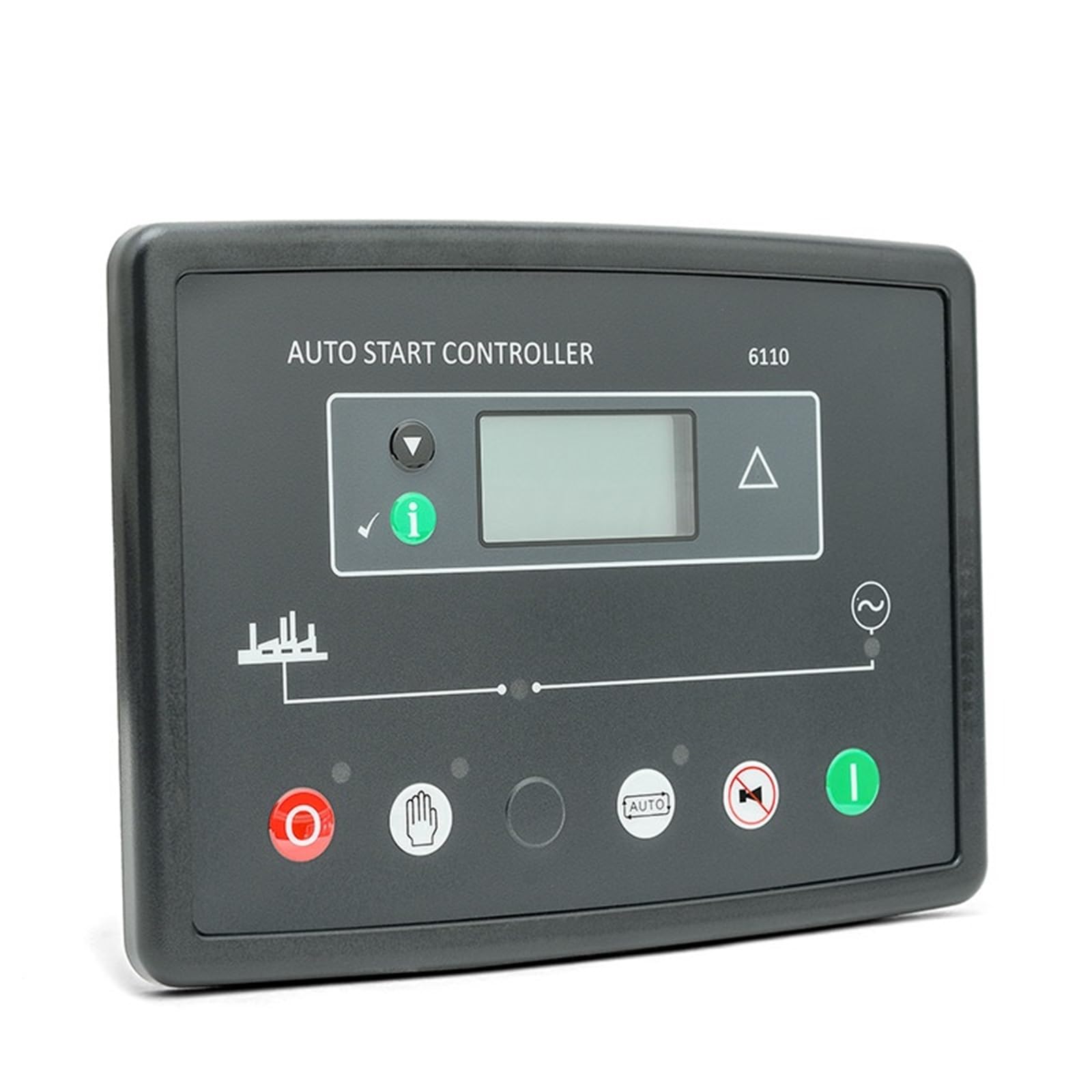 Kontroler generatora DSE6110, automatyczny start, panel sterowania generatora, pilot, 1 sztuka (6120)