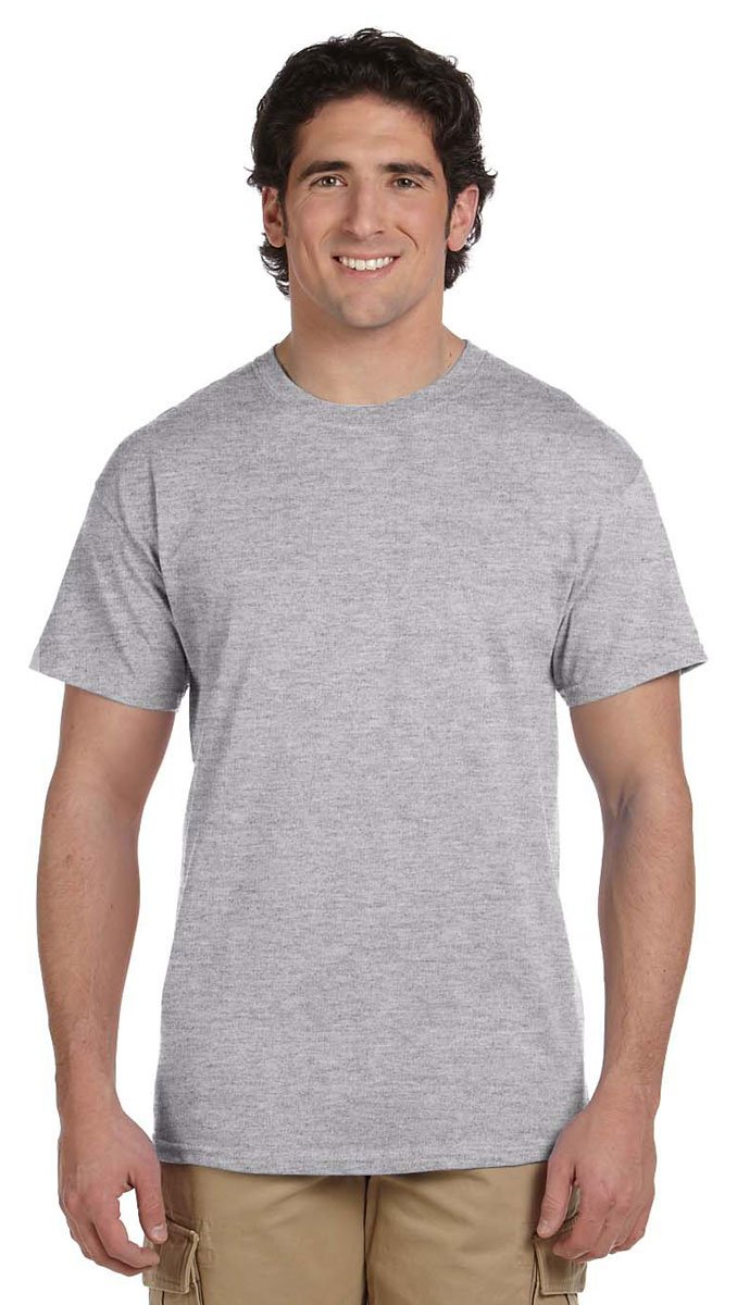 Gildan Men's Basic T-Shirt XL Mid Grey