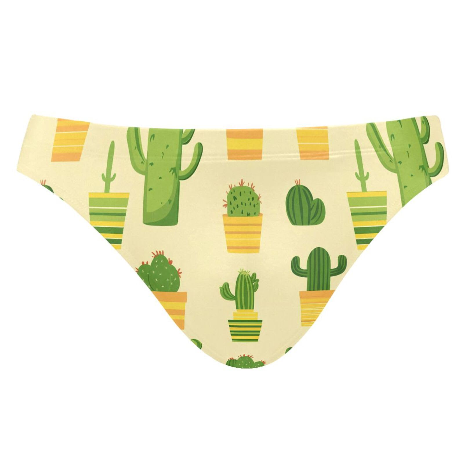 UMIRIKO Men's Cactus Bikini Swimsuits Swim Trunks M 202c0086
