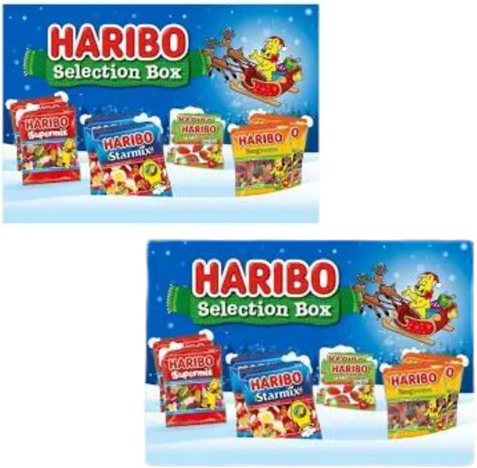 Kids Sweets Selection Gift Box 182g Pack of 2 Christmas Sweets