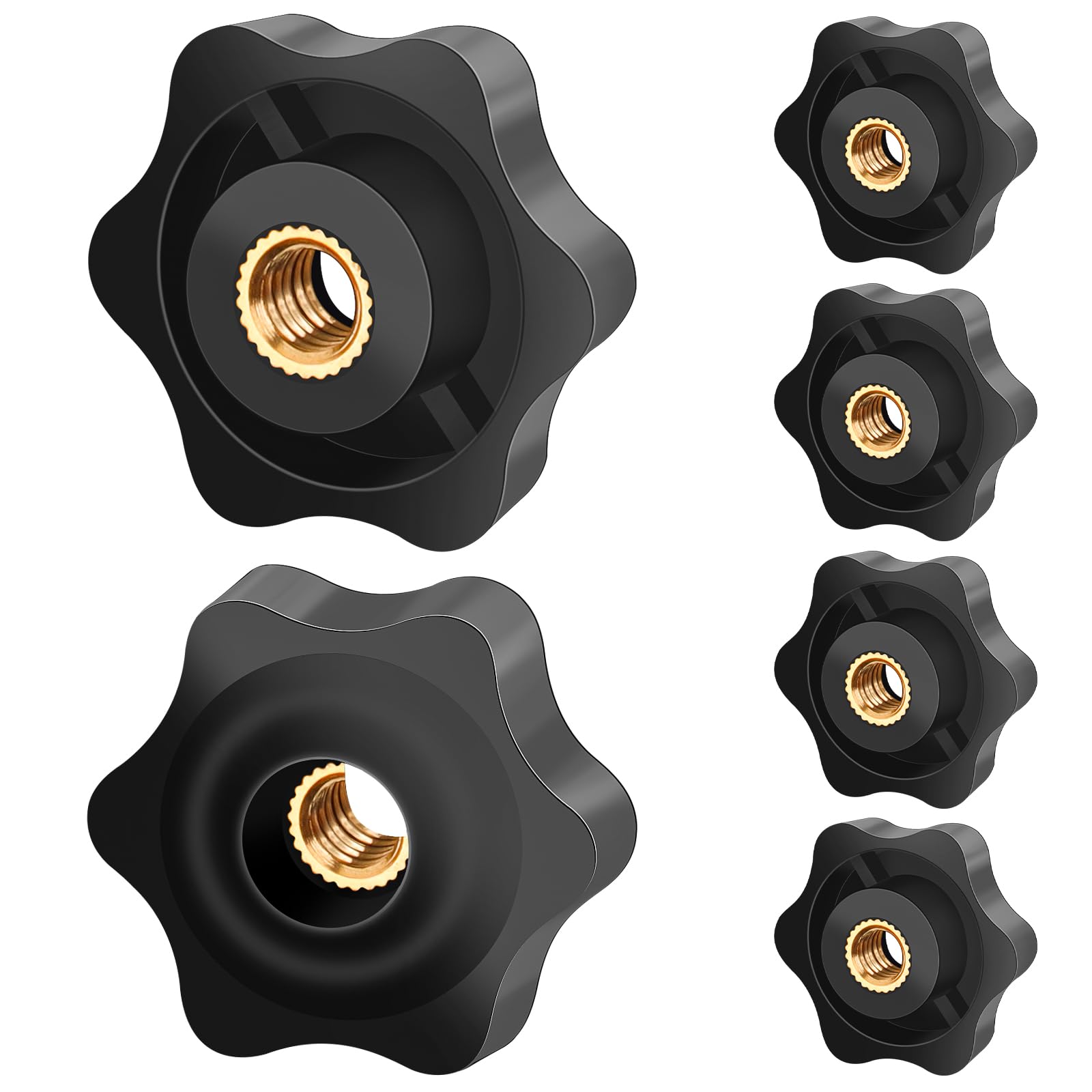 QUARKZMAN 4 stuks draadstangen, M8 x 50 mm roestvrij staal, 304