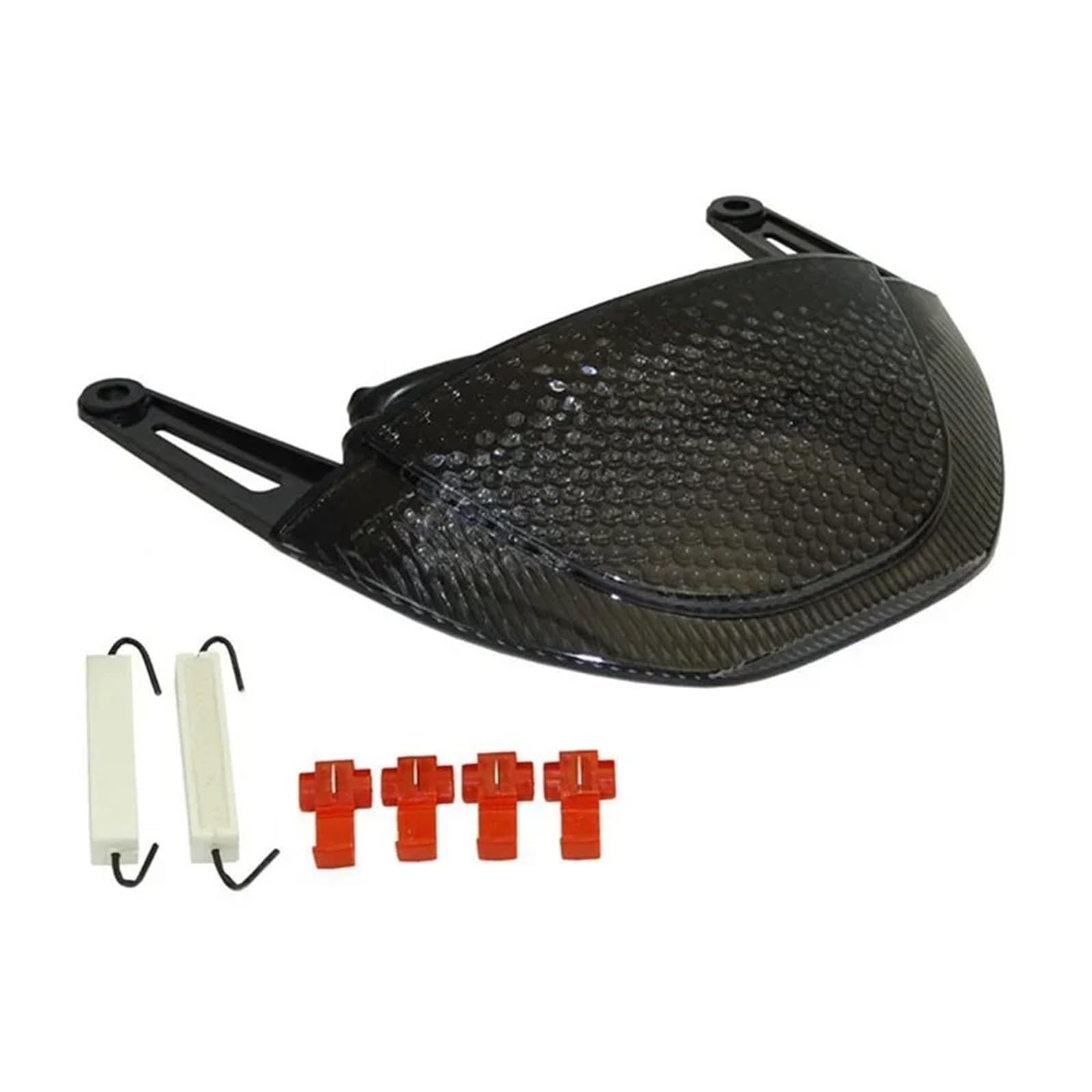 Luz trasera LED negra para rutas con CBR600RR 2007-2012 integrada 8